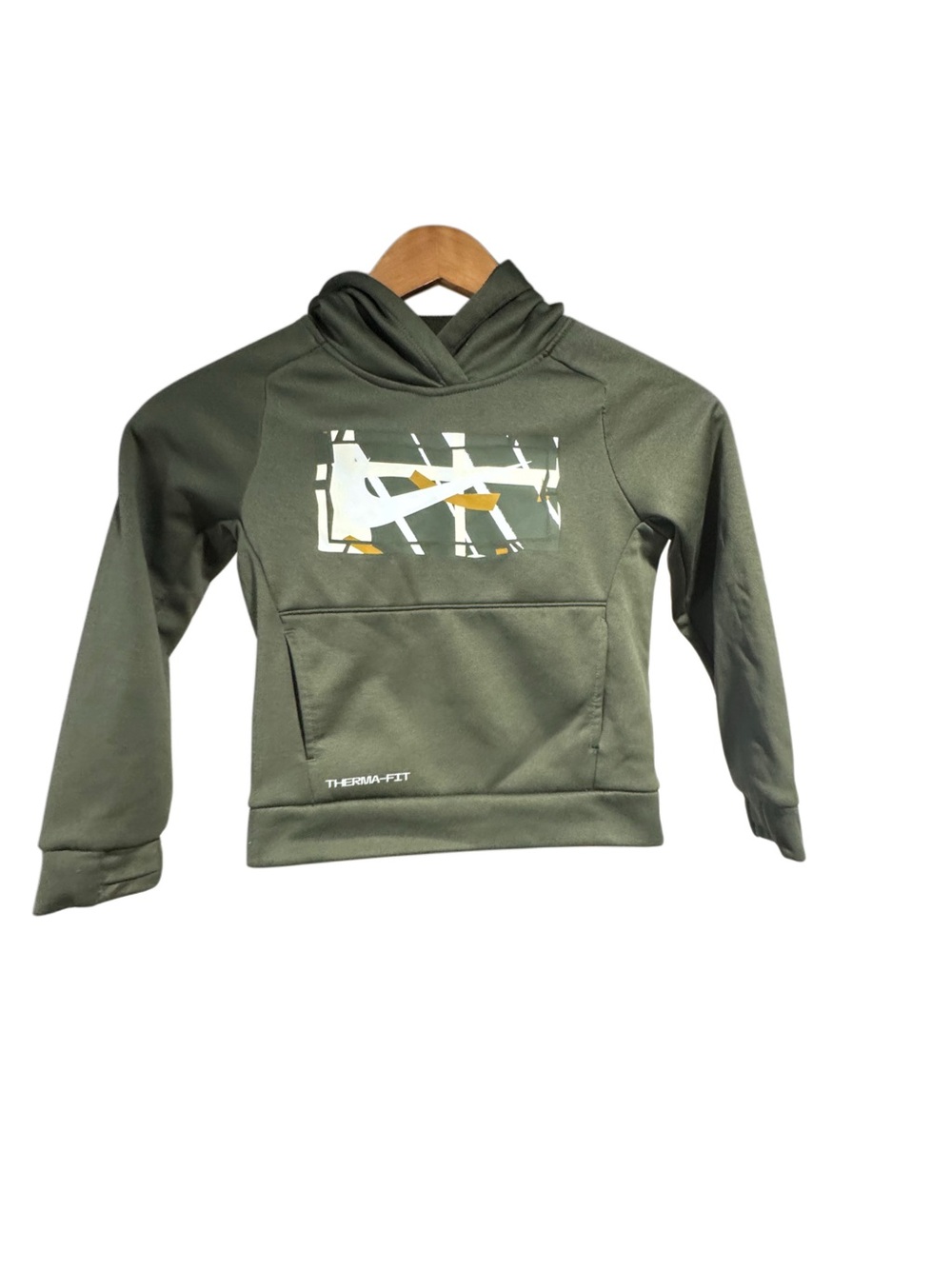 Nike Green Therma-Fit Hoodie with Graphic